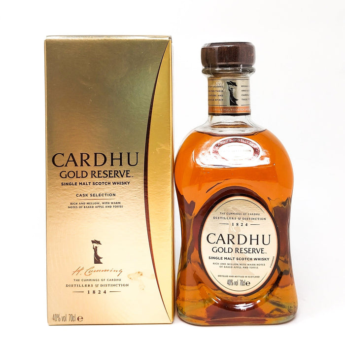 Cardhu Gold Reserve Single Malt Scotch Whisky, 70cl, 40% ABV — Old and Rare  Whisky