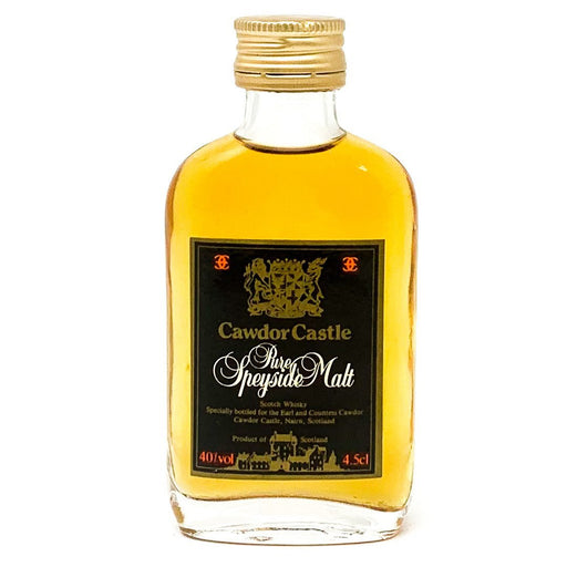 Cawdor Castle Pure Speyside Scotch Whisky, Miniature, 4.5cl, 40% ABV - Old and Rare Whisky (6702207467583)