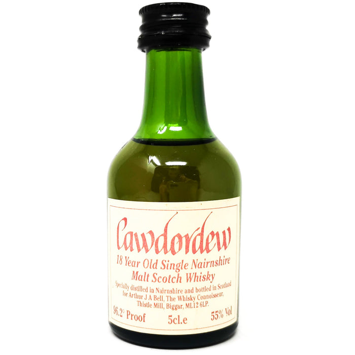 Cawdordew 18 Year Single Nairnshire Malt Scotch Whisky, Miniature, 5cl, 55% ABV - Old and Rare Whisky (6846471045183)