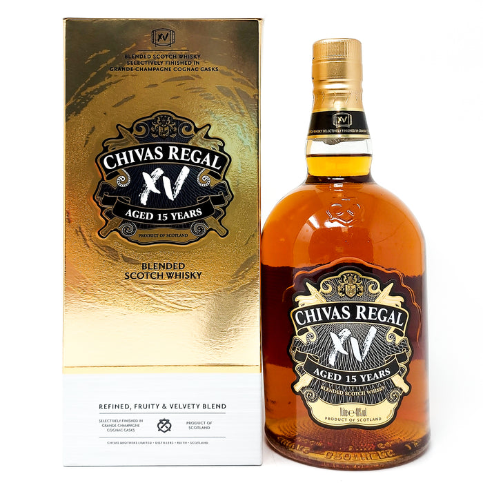 Chivas Regal XV 15 Year Old Blended Scotch Whisky, 70cl, 40% ABV