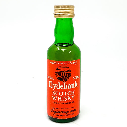 Clydebank Blended Scotch Whisky, Miniature, 5cl, 43% ABV - Old and Rare Whisky (6667806638143)
