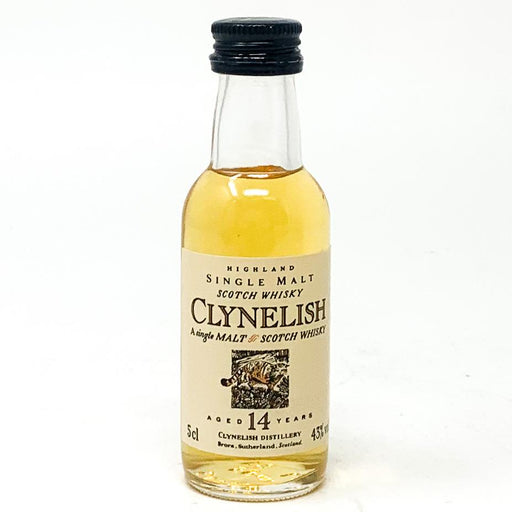 Clynelish Flora & Fauna 14 Year Old Scotch Whisky, Miniature, 5cl, 43% ABV - Old and Rare Whisky (4955617755199)