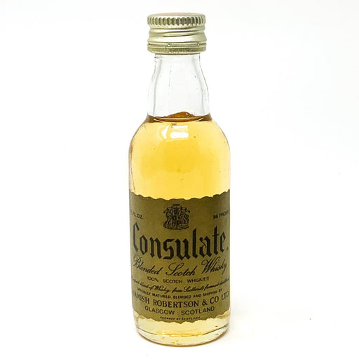 Consulate Blended Scotch Whisky, Miniature, 5cl, 43% ABV - Old and Rare Whisky (4940910067775)