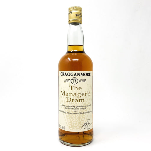 Cragganmore 17 The Manager's Dram Scotch Whisky, 75cl, 62% ABV - Old and Rare Whisky (1816693866559)