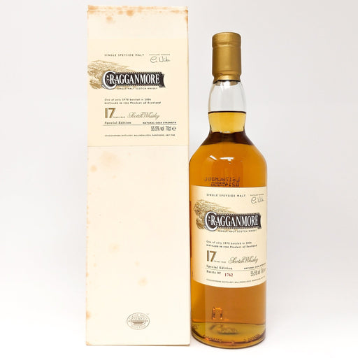 Cragganmore 1988 Cask Strength 17 Year Old Single Malt Scotch Whisky, 70cl, 55.5% ABV - Old and Rare Whisky (6987052351551)