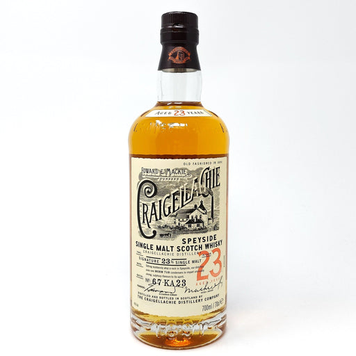 Craigellachie 23 Year Old Single Malt Scotch Whisky, 70cl, 46% ABV - Old and Rare Whisky (6962726240319)
