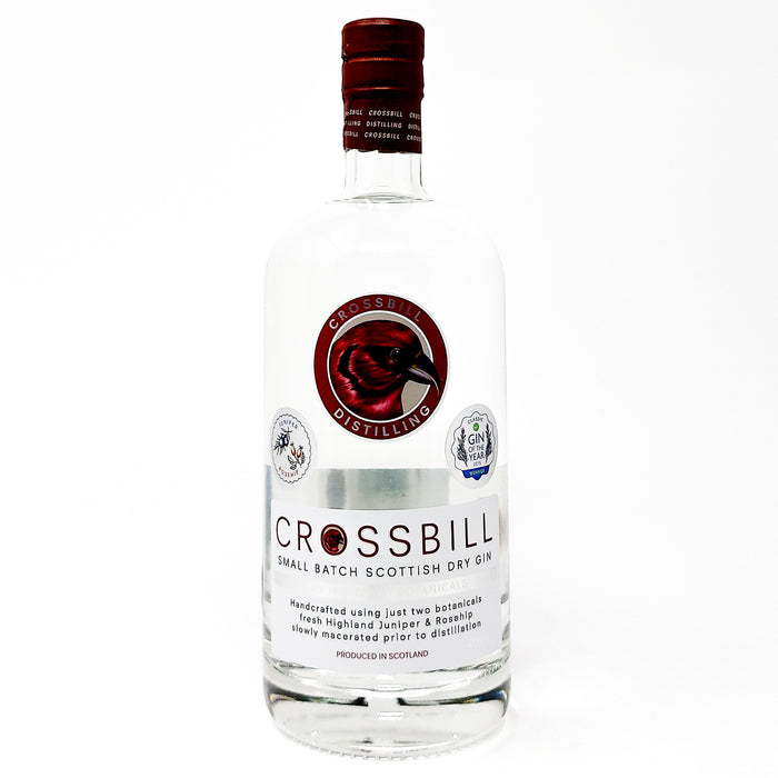 Crossbill 100% Scottish Dry Gin, 70cl, 43.8% ABV (7032716755007)