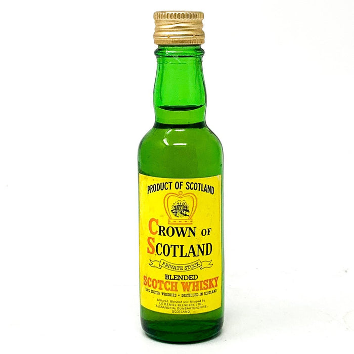 Crown of Scotland Blended Scotch Whisky, 5cl, 40% ABV - Old and Rare Whisky (4912305143871)