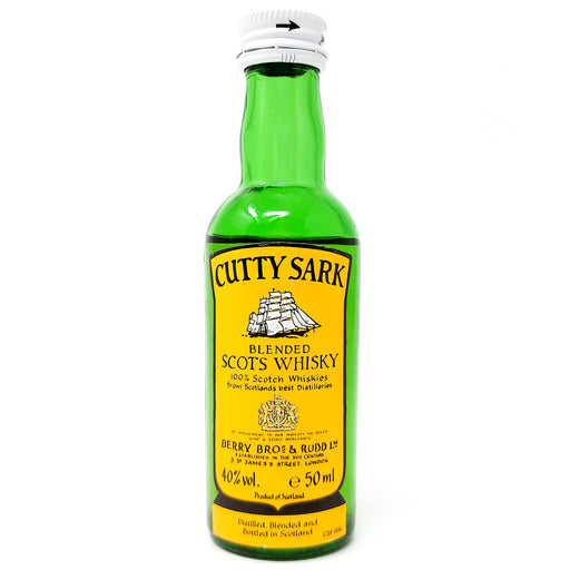 Cutty Sark Blended Scotch Whisky, Miniature, 5cl, 40% ABV (7007423463487)