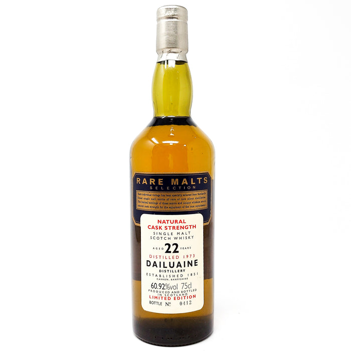 Dailuaine 1973 22 Year Old Rare Malts Selection Single Malt Scotch Whisky, 75cl, 60.92% ABV