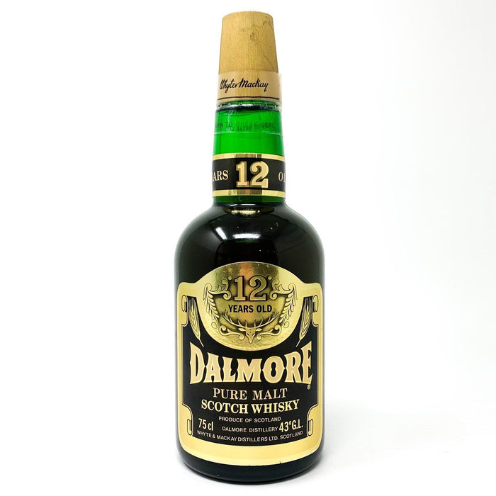 Dalmore 1980 12 Year Old Pure Malt Scotch Whisky, 75cl, 43% ABV - Old and Rare Whisky (4486100910143)