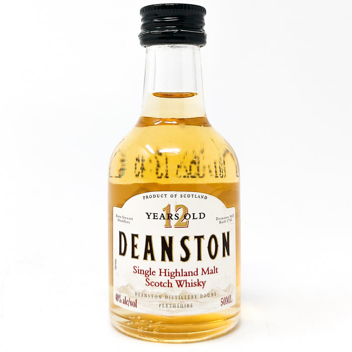 Deanston 12 Year Old Single Malt Whisky, Miniature, 5cl, 40% ABV (7007426215999)