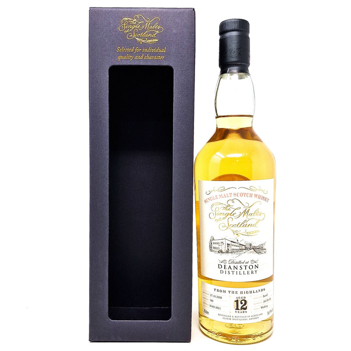 Deanston 12 Year Old 2008 Highland Single Malt Scotch Whisky, 70cl, 56.9% ABV - Old and Rare Whisky (6887624540223)