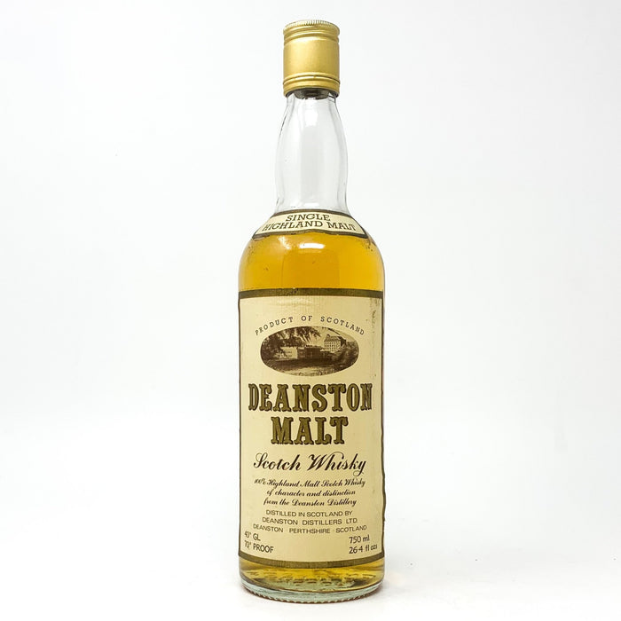 Deanston Malt Scotch Whisky, 75cl, 26 2/3 Fl Oz - Old and Rare Whisky (1551309406271)