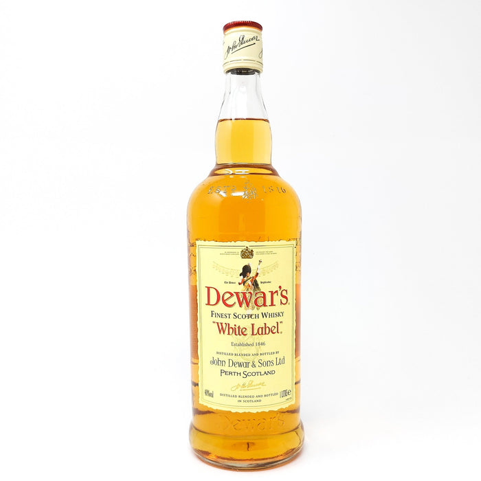 Dewar's White Label Scotch Whisky, 1L, 40% ABV - Old and Rare Whisky (6951815872575)