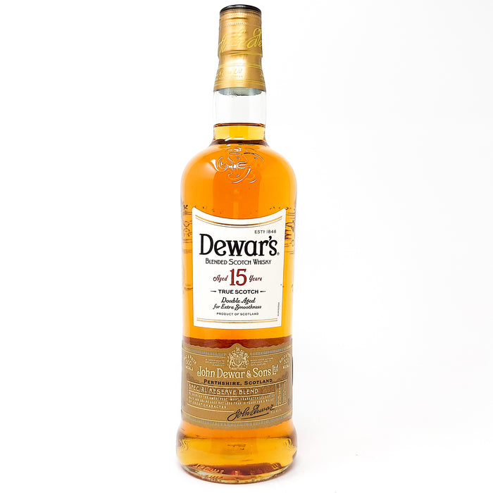 Dewar's 15 Year Old Blended Scotch Whisky, 75cl, 40%