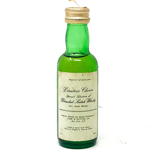 Director's Choice Blended Scotch Whisky, Miniature, 5cl, 40% ABV - Old and Rare Whisky (4958450483263)
