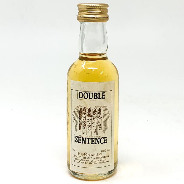 Double Sentence Scotch Whisky, Miniature, 5cl, 40% ABV - Old and Rare Whisky (6662914080831)