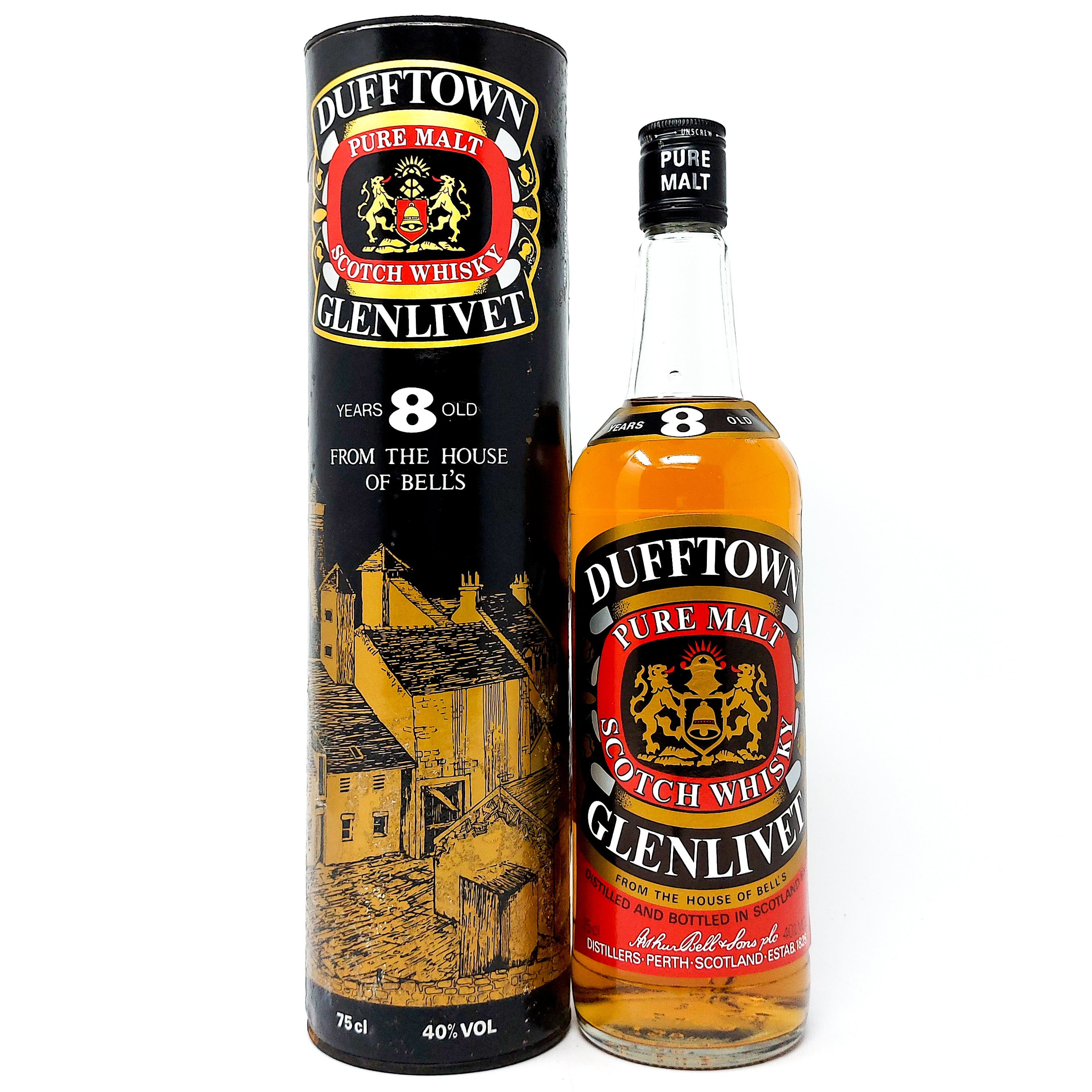 Dufftown-Glenlivet 8 Year Scotch Whisky, 75cl