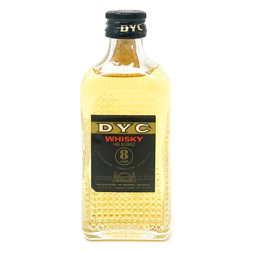 DYC 8 Year Old Blended Whisky, Miniature, 5cl, 40% ABV - Old and Rare Whisky (4824287313983)