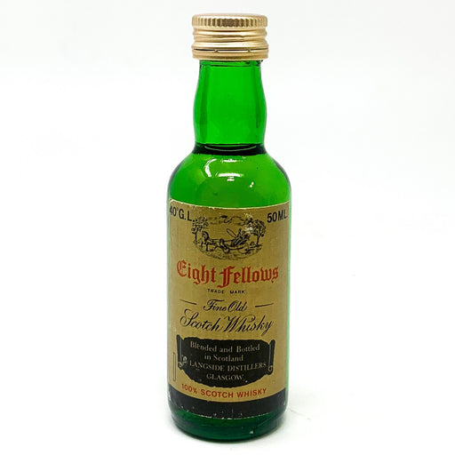Eight Fellows Scotch Whisky, Miniature, 5cl, 40% ABV - Old and Rare Whisky (6662845530175)