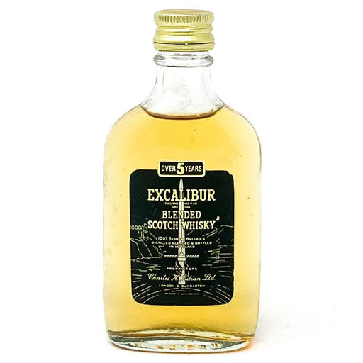 Excalibur Blended Scotch Whisky, Miniature, 5cl, 40% ABV - Old and Rare Whisky (4816876306495)