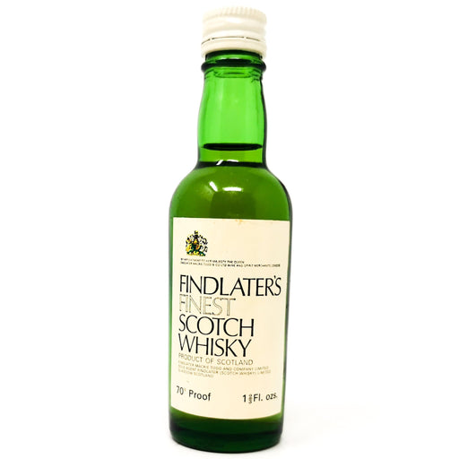 Findlater's Finest Scotch Whisky, Miniature, 4.7cl, 70 Proof - Old and Rare Whisky (6752013090879)
