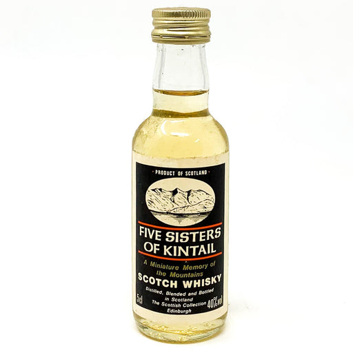 Five Sisters of Kintail Scotch Whisky, Miniature, 5cl, 40% ABV - Old and Rare Whisky (6647919476799)