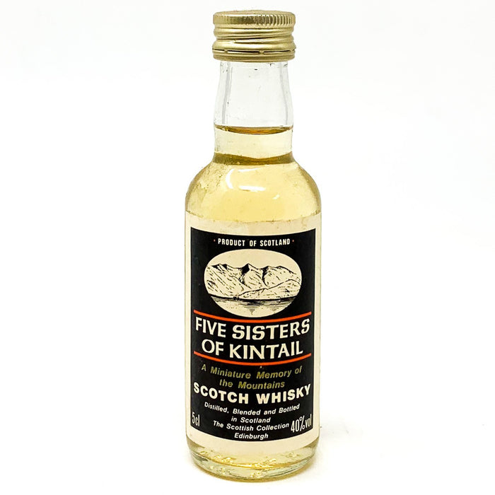 Five Sisters of Kintail Scotch Whisky, Miniature, 5cl, 40% ABV - Old and Rare Whisky (6647919476799)