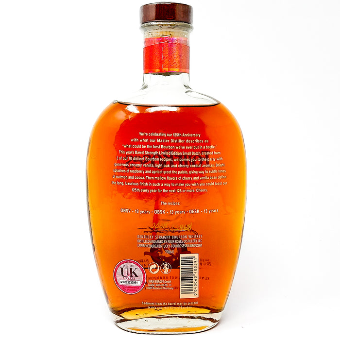 Four Roses 2013 Small Batch 125th Anniversary Release, 75cl, 51.6% ABV