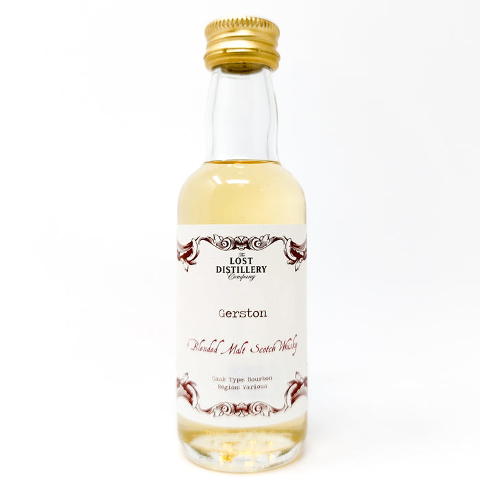 Gerston The Lost Distillery Company Blended Malt Scotch Whisky, Miniature, 5cl, 43% ABV
