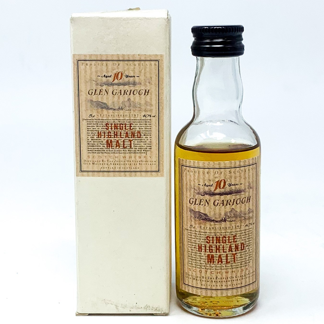 Glen Garioch 10 Year Old Miniature | Old and Rare Whisky