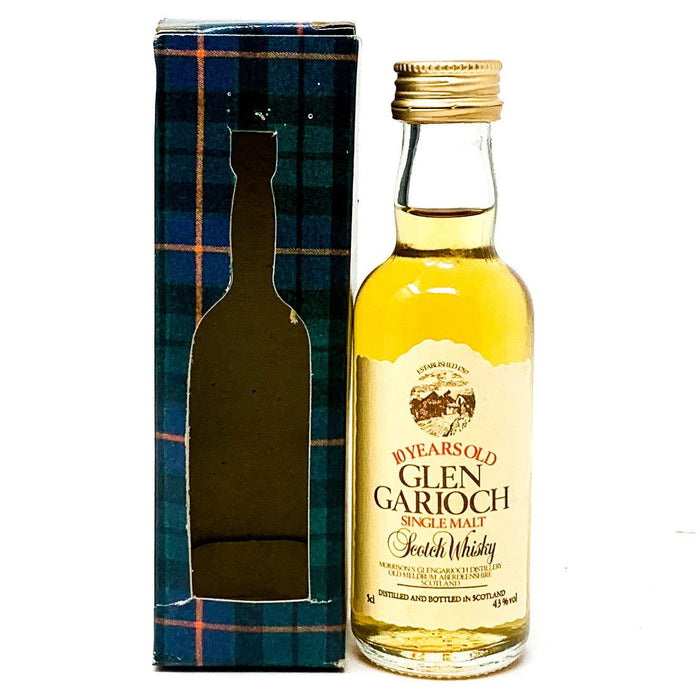 Glen Garioch 10 Year Old Single Malt Scotch Whisky, Miniature, 5cl, 43% ABV - Old and Rare Whisky (4927036653631)