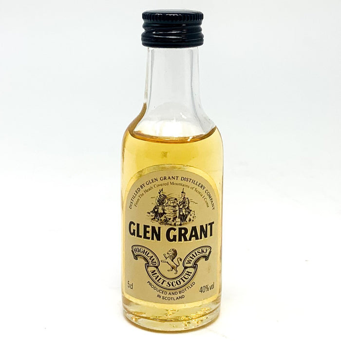 Glen Grant Pure Malt Whisky, Miniature, 5cl, 40% ABV - Old and Rare Whisky (6663839842367)