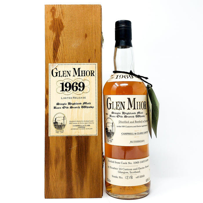 Copy of Glen Mhor 1970 25 Year Old Single Malt Scotch Whisky, 70cl, 45% ABV (7109431328831)