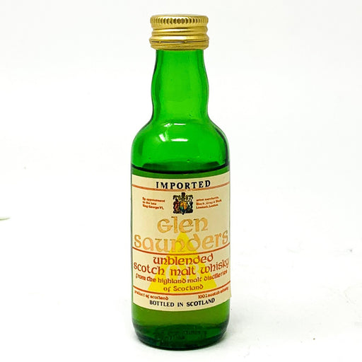 Glen Saunders Scotch Malt Whisky, 5cl, 40% ABV - Old and Rare Whisky (4912219553855)