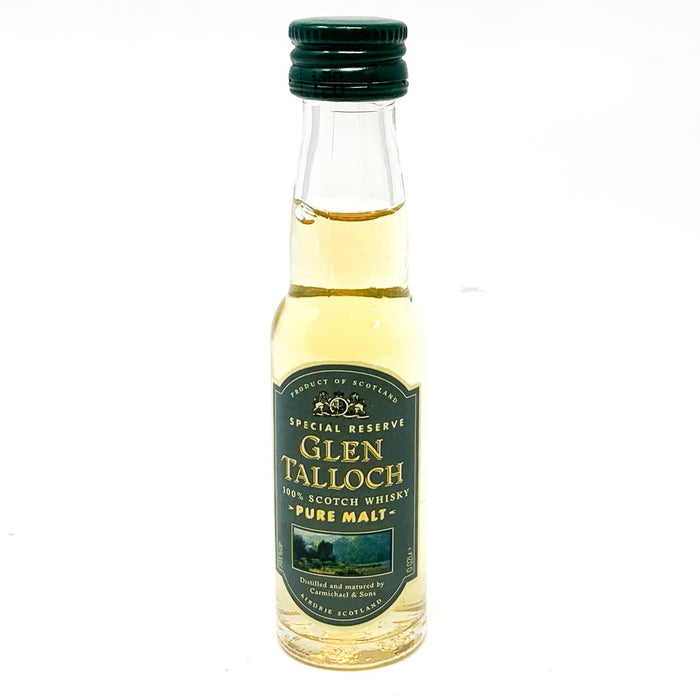 Glen Talloch Scotch Whisky, Miniature, 2cl, 40% ABV - Old and Rare Whisky (6655618482239)