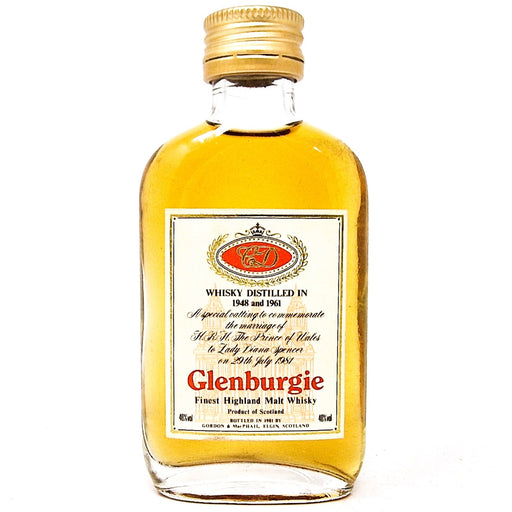 Glenburgie Royal Wedding Highland Scotch Whisky, Miniature, 5cl, 40% ABV - Old and Rare Whisky (6749824188479)