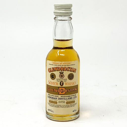 Glendrostan Scotch Whisky, Miniature, 4.7cl, 43% ABV - Old and Rare Whisky (4912224796735)