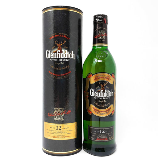 Glenfiddich 12 Year Old Special Reserve Scotch Whisky, 70cl, 40% ABV - Old and Rare Whisky (4384283754559)
