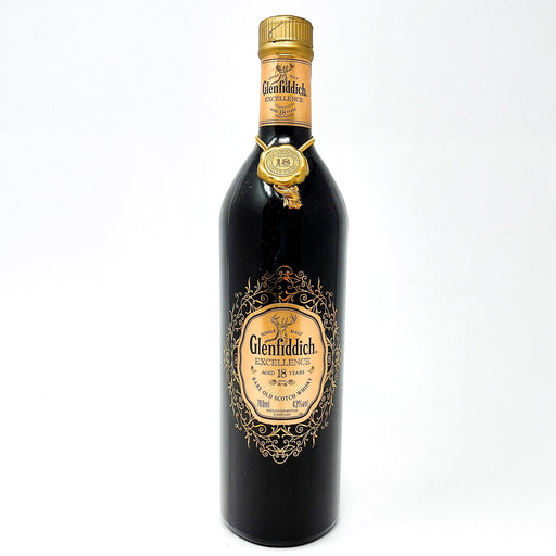 Glenfiddich 18 Year Old Excellence Single Malt Scotch Whisky, 70cl, 43% ABV - Old and Rare Whisky (6951825506367)