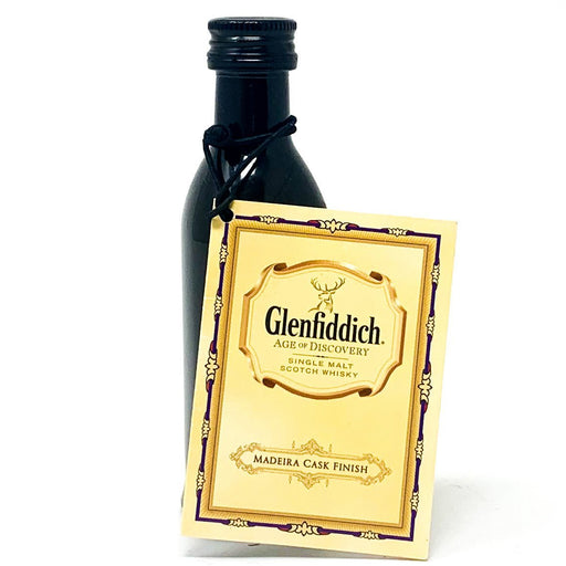 Glenfiddich Madeira Cask Finish Scotch Whisky, Miniature, 5cl, 40% ABV - Old and Rare Whisky (4826274332735)