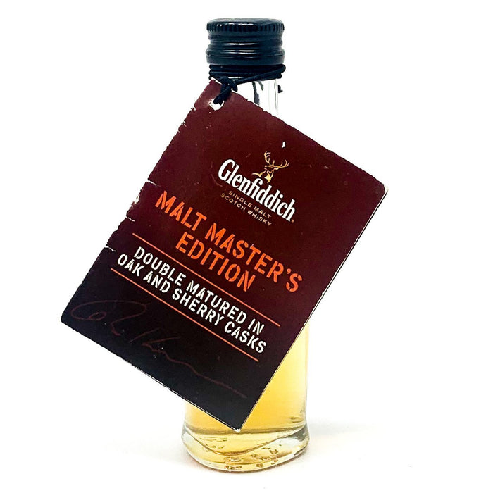 Glenfiddich Malt Master's Edition Scotch Whisky, Miniature, 5cl, 40% ABV - Old and Rare Whisky (4826277314623)