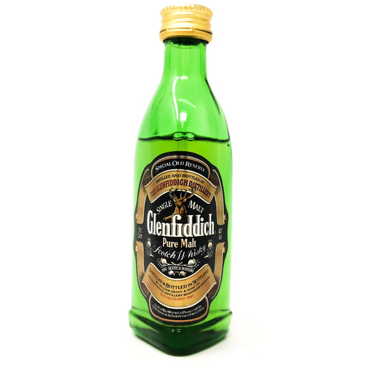 Glenfiddich Pure Malt Scotch Whisky, Miniature, 5cl, 40% ABV - Old and Rare Whisky (6765111279679)