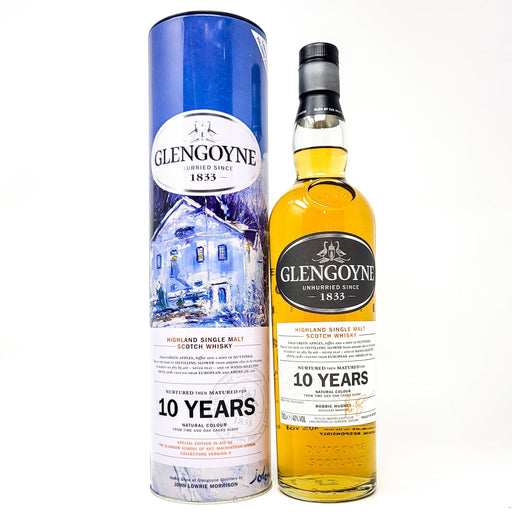 Glengoyne 10 Year Old Glasgow School of Art Collectors Version II Single Malt Whisky 70cl, 40% ABV - Old and Rare Whisky (6903124394047)