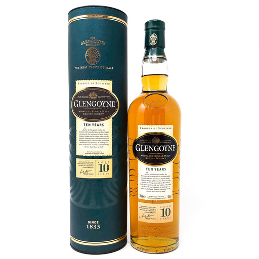 Glengoyne 10 Year Old Single Malt Scotch Whisky, 70cl, 40% ABV - Old and Rare Whisky (6903119642687)