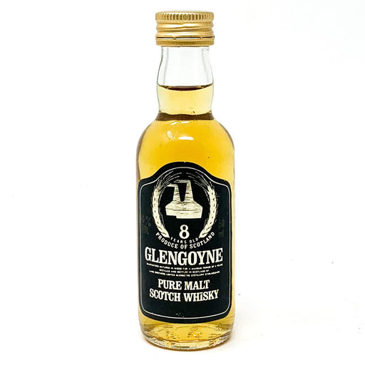 Glengoyne 8 Year Old Pure Malt Scotch Whisky, Miniature, 5cl, 40% ABV - Old and Rare Whisky (4921354551359)