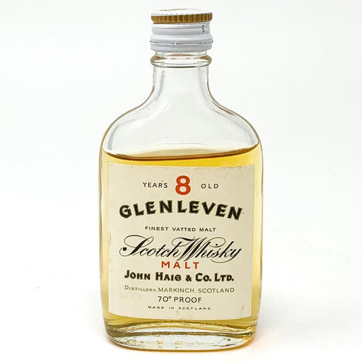 Glenleven 8 Year Old Scotch Whisky, Miniature, 5cl, 40% ABV - Old and Rare Whisky (4934852018239)