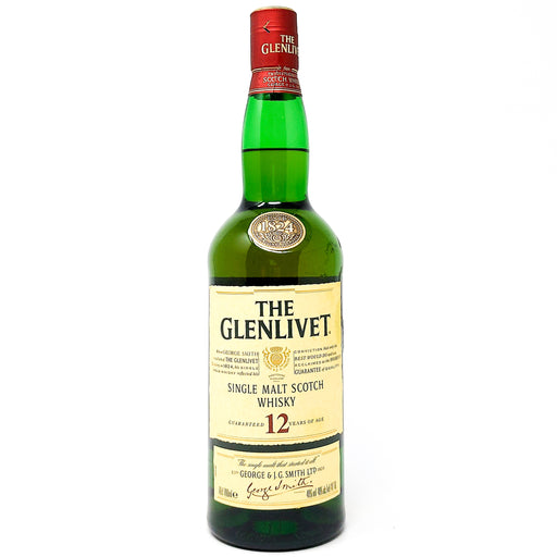 Glenlivet 12 Year Old Single Malt Scotch Whisky, 70cl, 40% ABV (6864784752703)
