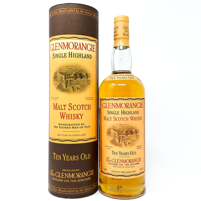 Glenmorangie 10 Year Old Single Malt Scotch Whisky, 1L, 43% ABV (1682502778943)